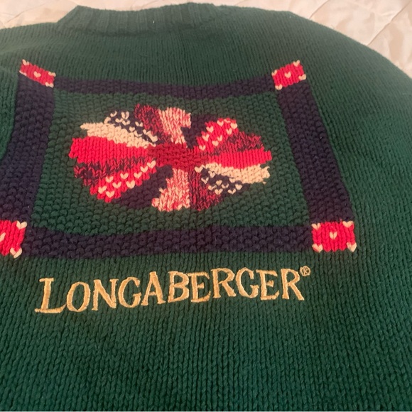 LONGEBERGER GREEN SWEATER. - Picture 4 of 5